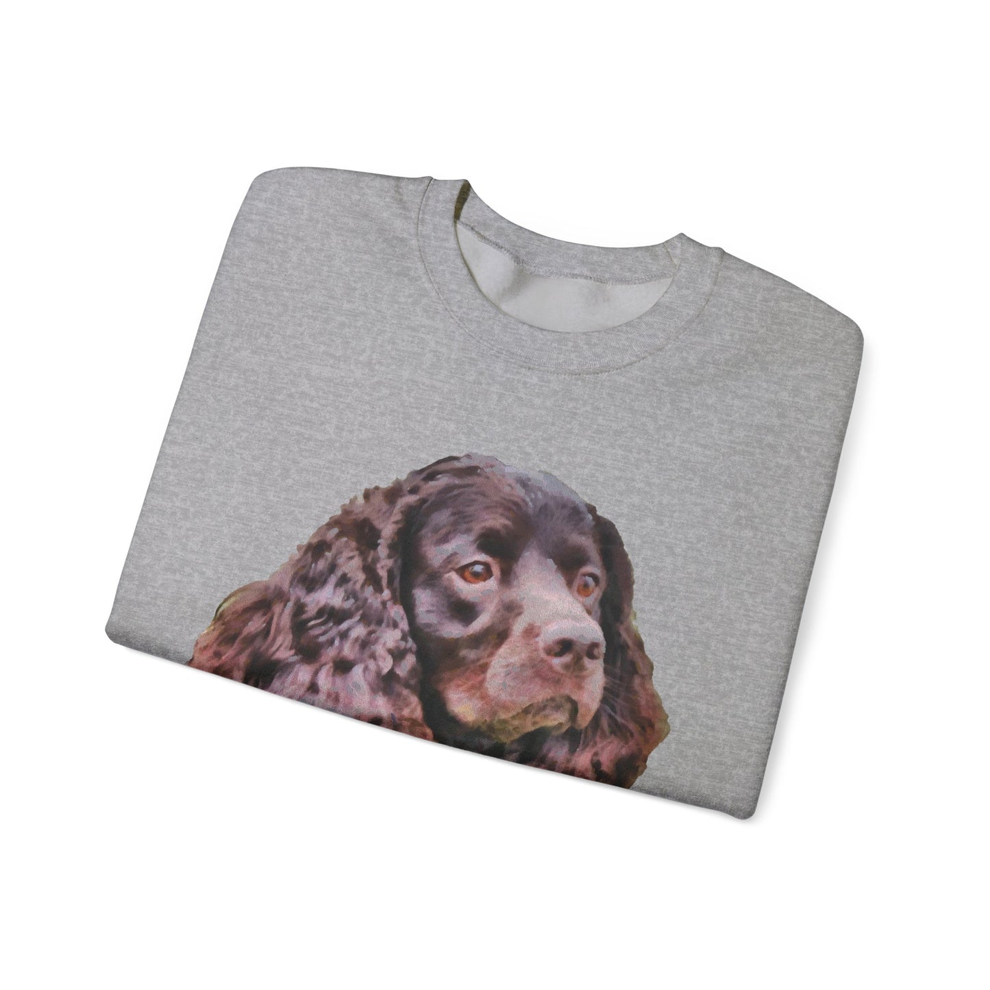 American Water Spaniel Unisex 50/50 Crewneck Sweatshirt