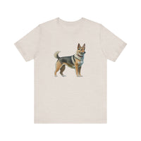 Swedish Vallhund  Unisex Jersey Short Sleeve Tee