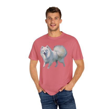 Japanese Spitz - Unisex Relaxed Garment-Dyed T-shirt