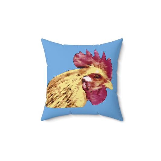 Rooster 'Spencer' Spun Polyester Throw Pillow