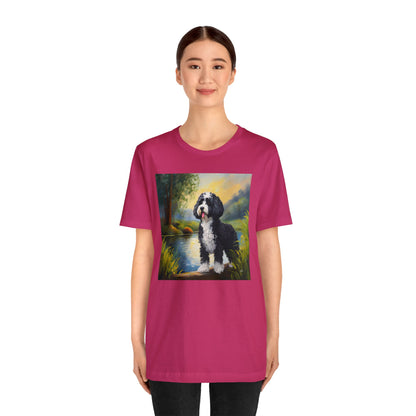 Portuguese Water Dog Jersey Short Sleeve Tee