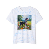 Bluetick Coonhound  -  Unisex Fashion Tie-Dyed T-Shirt