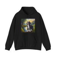 Portuguese Water Dog 50/50 Hooded Sweatshirt