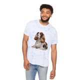 French Spaniel WD Fashion Tie-Dyed T-Shirt