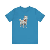 Yakutian Laika - Unisex Jersey Short Sleeve Tee