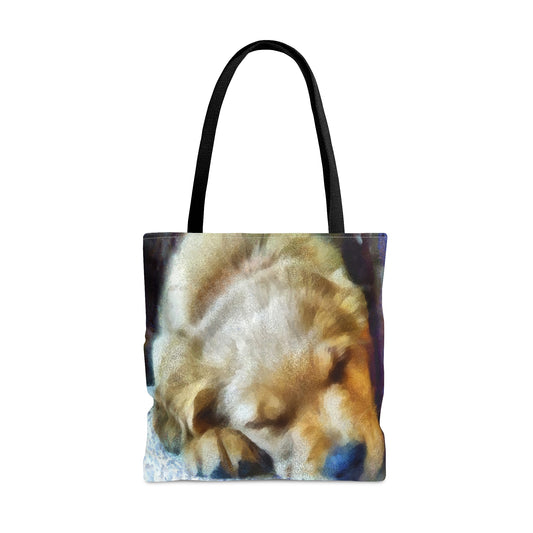 Zucko the Golden Retriever Tote Bag