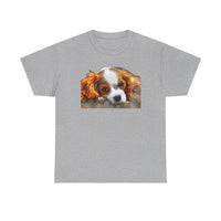 Cavalier King Charles Spaniel Unisex Heavy Cotton Tee