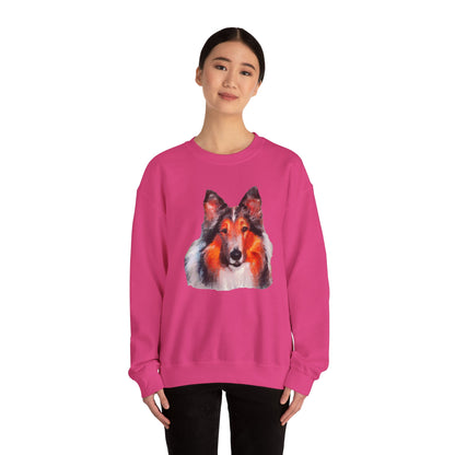 Rough Coated Collie - Cozy Companion Crewneck Sweatshirt