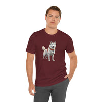 Yakutian Laika - Unisex Jersey Short Sleeve Tee