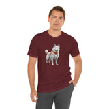 Yakutian Laika - Unisex Jersey Short Sleeve Tee