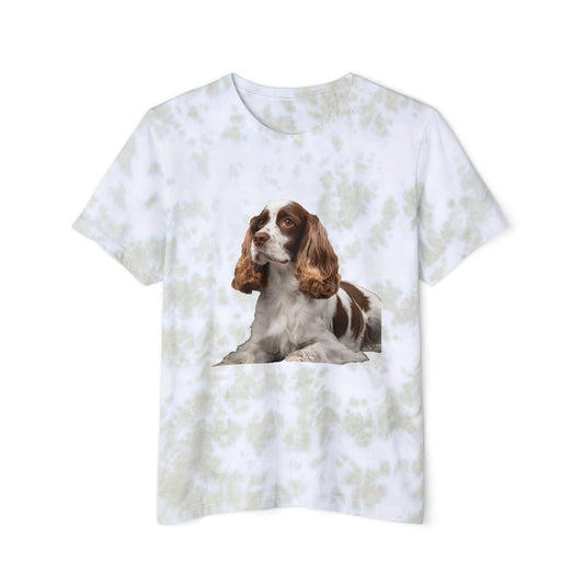 French Spaniel WD Fashion Tie-Dyed T-Shirt