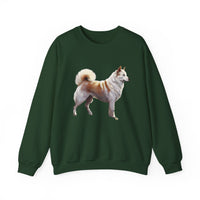 Kishu Ken Unisex 50/50 Crewneck Sweatshirt