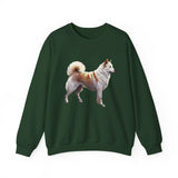 Kishu Ken Unisex 50/50 Crewneck Sweatshirt