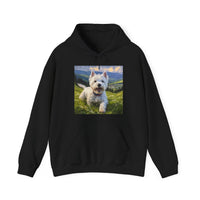 Westie Unisex 50/50 Hooded Sweatshirt