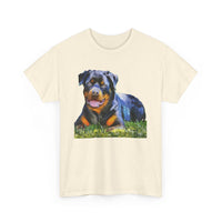 Rottweiler 'Lina' Unisex Heavy Cotton Tee