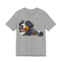 Bernese Mountain Dog Unisex Jersey Short Sleeve Tee