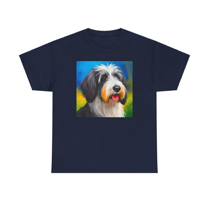 Polish Lowland Sheepdog Unisex Heavy Cotton Tee