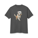 Dandie Terrier - Unisex Relaxed Fit Garment-Dyed Heavyweight Cotton Tee