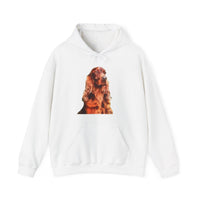 Irish Setter 'Shamus' Unisex 50/50 Hoodie