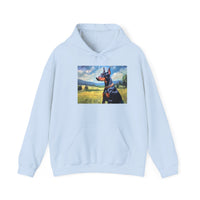 Doberman Pinscher #2  --  Unisex 50/50 Hooded Sweatshirt