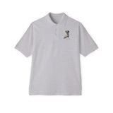 Braque du Bourbonnai - Men's Piqué Polo Shirt