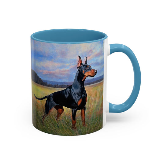 Doberman Pinscher #2 - Accent Coffee Mug