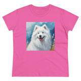 Samoyed Women's Midweight Cotton Tee