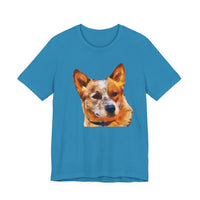 Red Heeler - Australian Cattle Dog Unisex Jersey Short Sleeve Tee