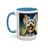 Yorkshire Terrier - Ceramic Accent Coffee Mug  - 2 sizes