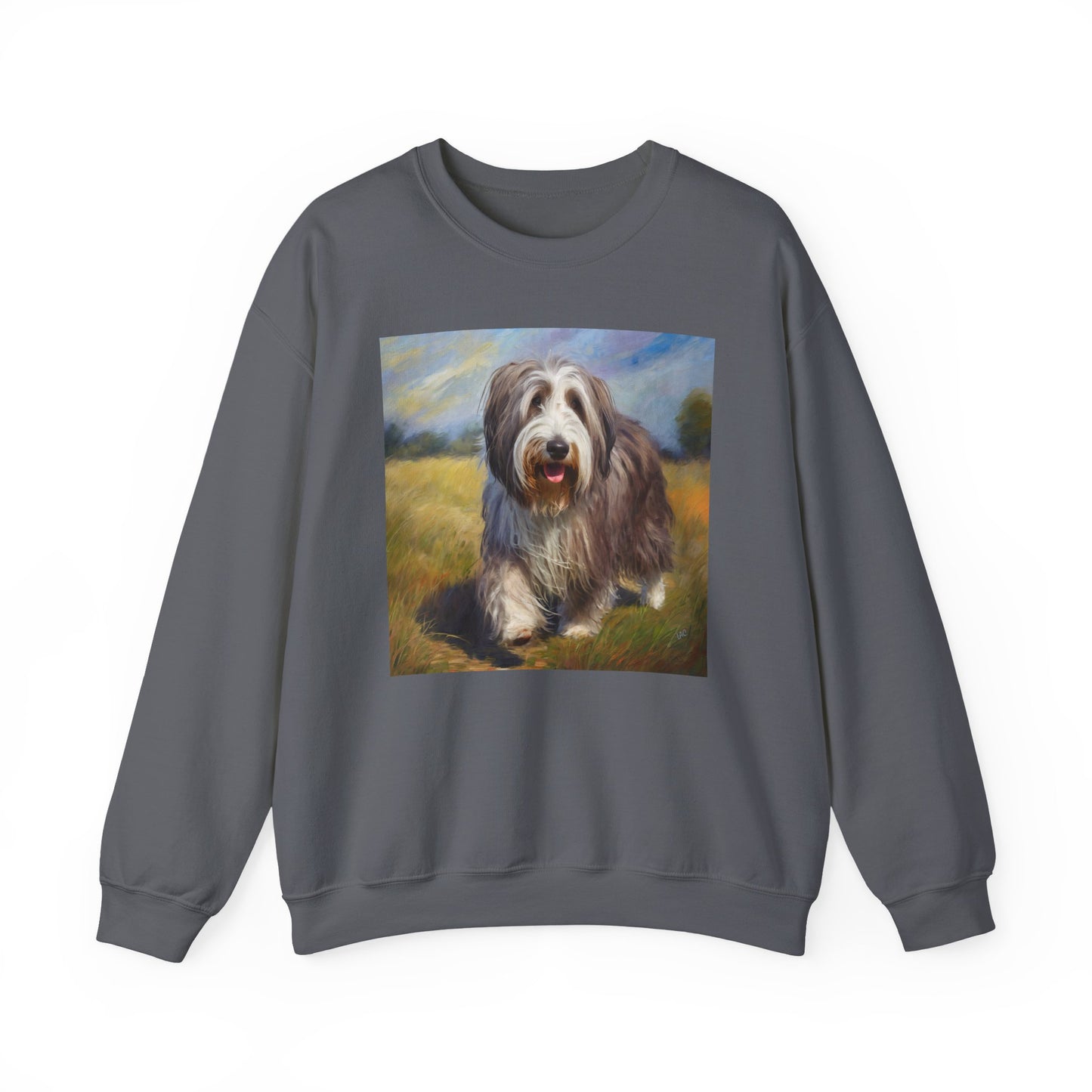 Bearded Collie Charm Crewneck Sweatshirt
