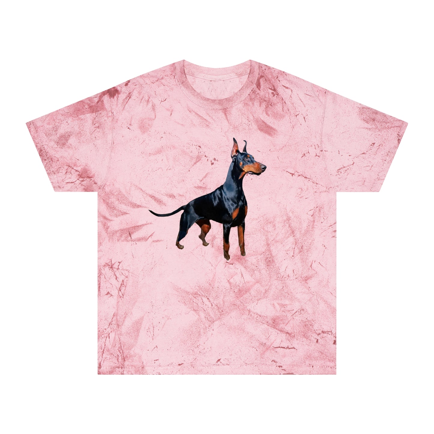 Doberman Pinscher #1 Unisex Color Blast T-Shirt