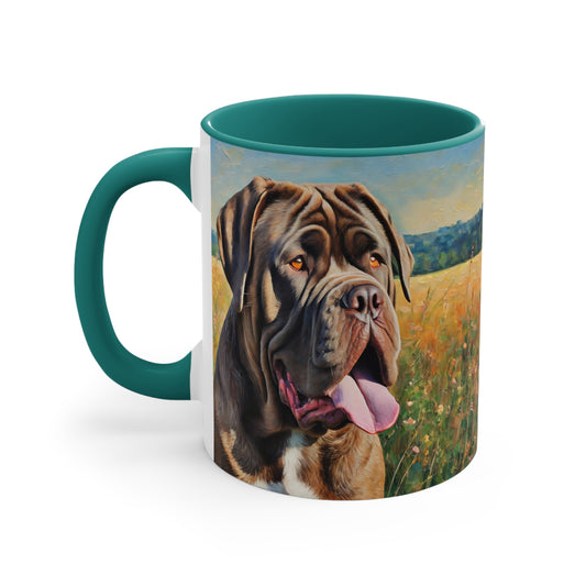 Charming Neopolitan Mastiff 11oz Ceramic Accent Mug