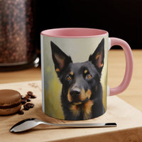 Australian Kelpie 11oz Ceramic Accent Mug