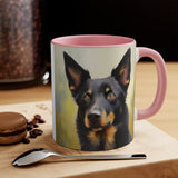 Australian Kelpie 11oz Ceramic Accent Mug