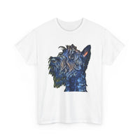 Scottish Terrier 'Scotty' Unisex Heavy Cotton Tee