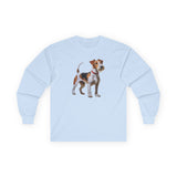 Wire Fox Terrier Unisex Classic Cotton Long Sleeve Tee