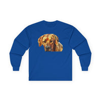 Rhodesian Ridgeback 'Zulu' Unisex Cotton Long Sleeve Tee