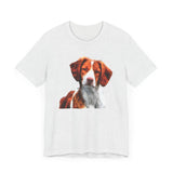 Brittany Spaniel 'Gunner' Unisex Jersey Short Sleeve Tee