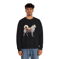 Kishu Ken Unisex 50/50 Crewneck Sweatshirt