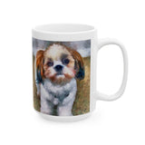 Shih-Tzu Ceramic Mug , 2 Sizes