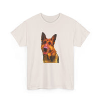 German Shepherd 'Bayli' Unisex Heavy Cotton Tee