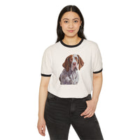 Bracco Italiano Classic Cotton Ringer T-Shirt