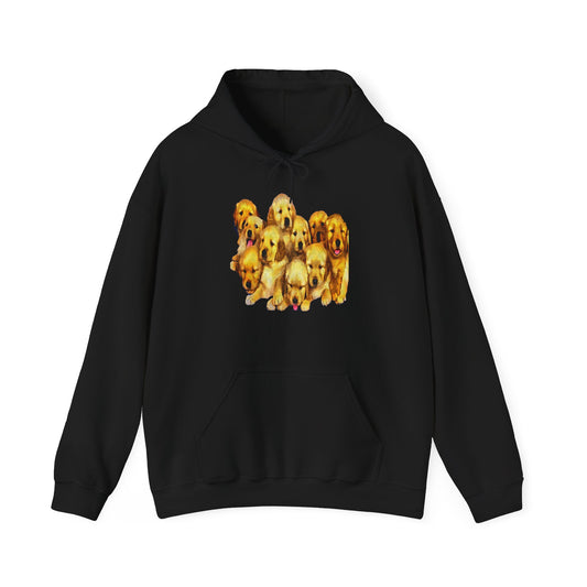 Golden Retriever Adventures Unisex Hoodie