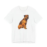 Charming Border Terrier 'Andrew' Unisex Tee