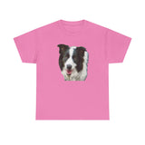 Border Collie '#2'   -  Unisex Heavy Cotton Tee