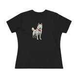 Yakutian Laika Women's Relaxed Fit Cotton Tee