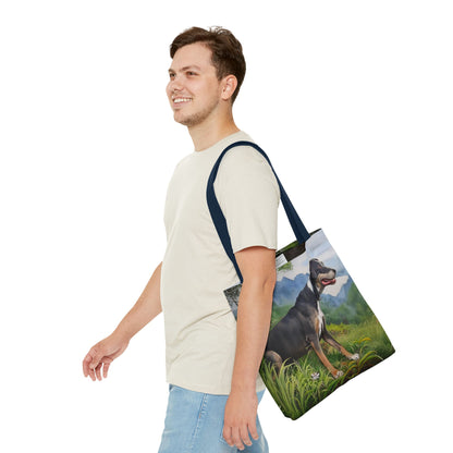 Mountain Cut - Polyester Tote Bag (AOP)