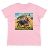 Australian Terrier  - Women's Midweight Cotton Tee