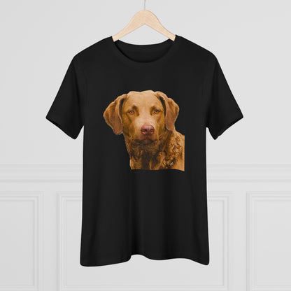 Chesapeake Bay Retriever Women's Relaxed Fit Cotton Tee