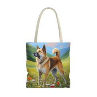 Korean Jindo Polyester Tote Bag (AOP)